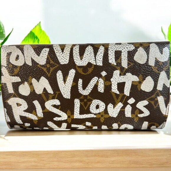 Louis Vuitton Stephen Sprouse Graffiti Sarah Wallet VINTAGE & RARE with COA - Picture 4 of 17